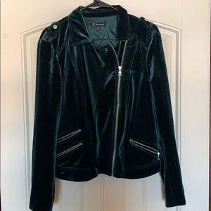 Emerald Green Velour Jacket for St Patrick’s Day!